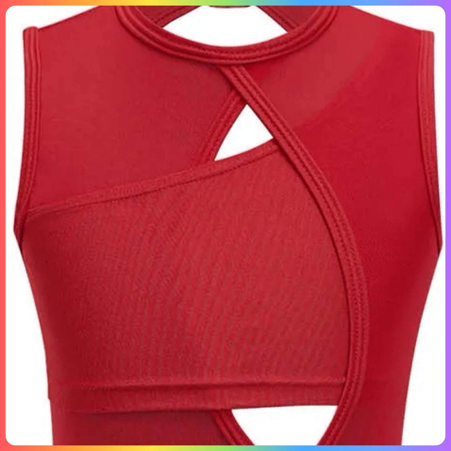 Girls Lyrical / Contemporary Irregular Hem Skirted Leotard