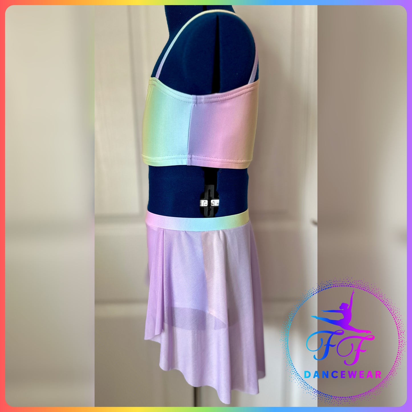 MELODY - Pastel Rainbow Lyrical / Contemporary Dance Costume