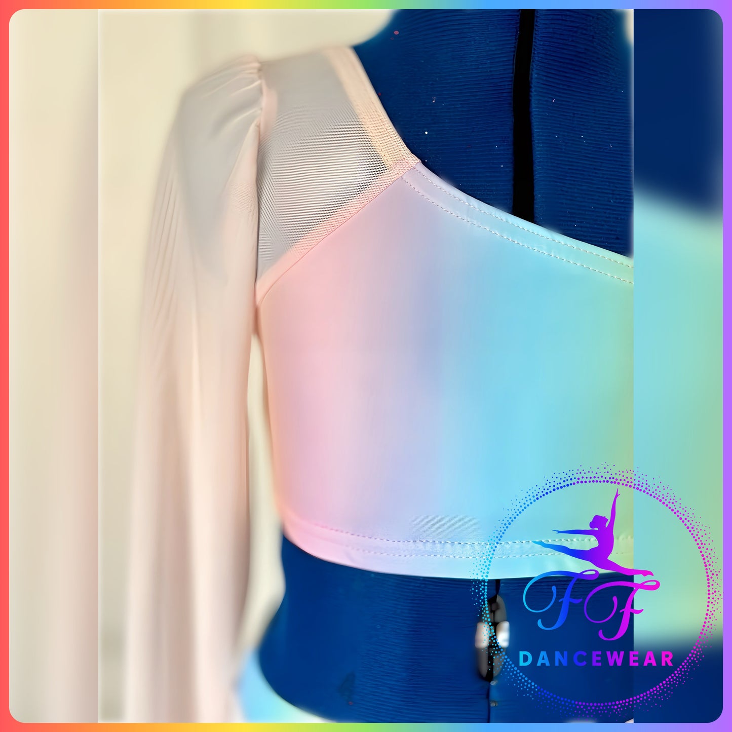 MELODY - Pastel Rainbow Lyrical / Contemporary Dance Costume