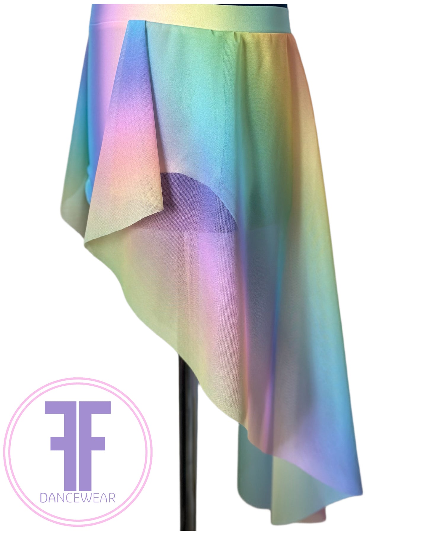 ELENA - Pastel Rainbow Lyrical / Contemporary Dance Costume (Child & Adult Sizes)
