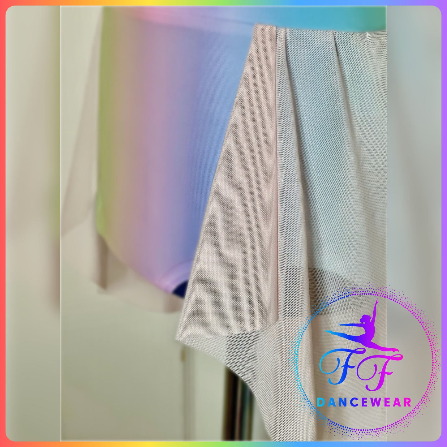 MELODY - Pastel Rainbow Lyrical / Contemporary Dance Costume