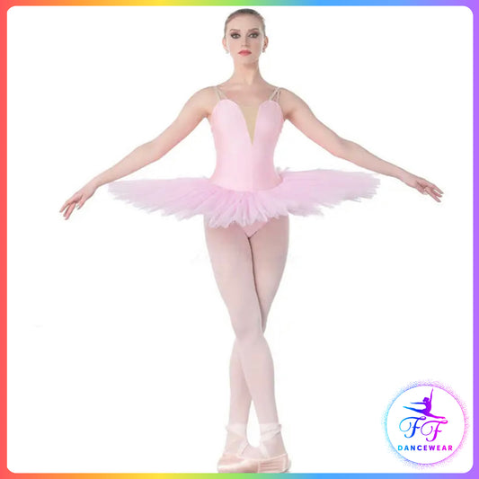 Pink Stretch Pancake Ballet Tutu