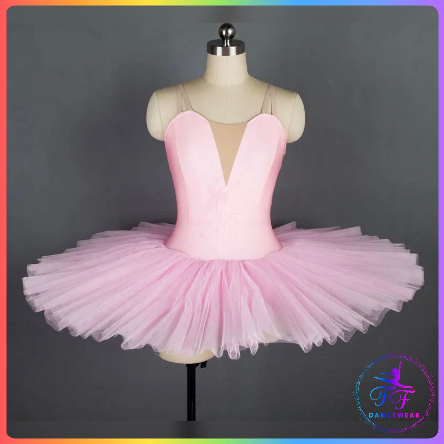Pink Stretch Pancake Ballet Tutu