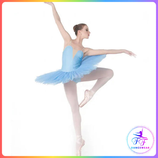 Pale Blue Stretch Pancake Ballet Tutu