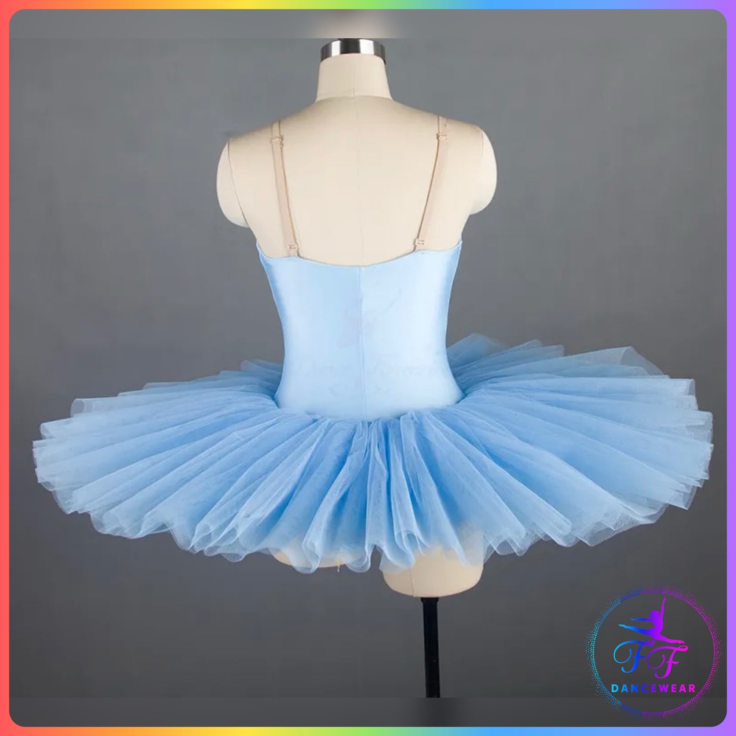 Pale Blue Stretch Pancake Ballet Tutu