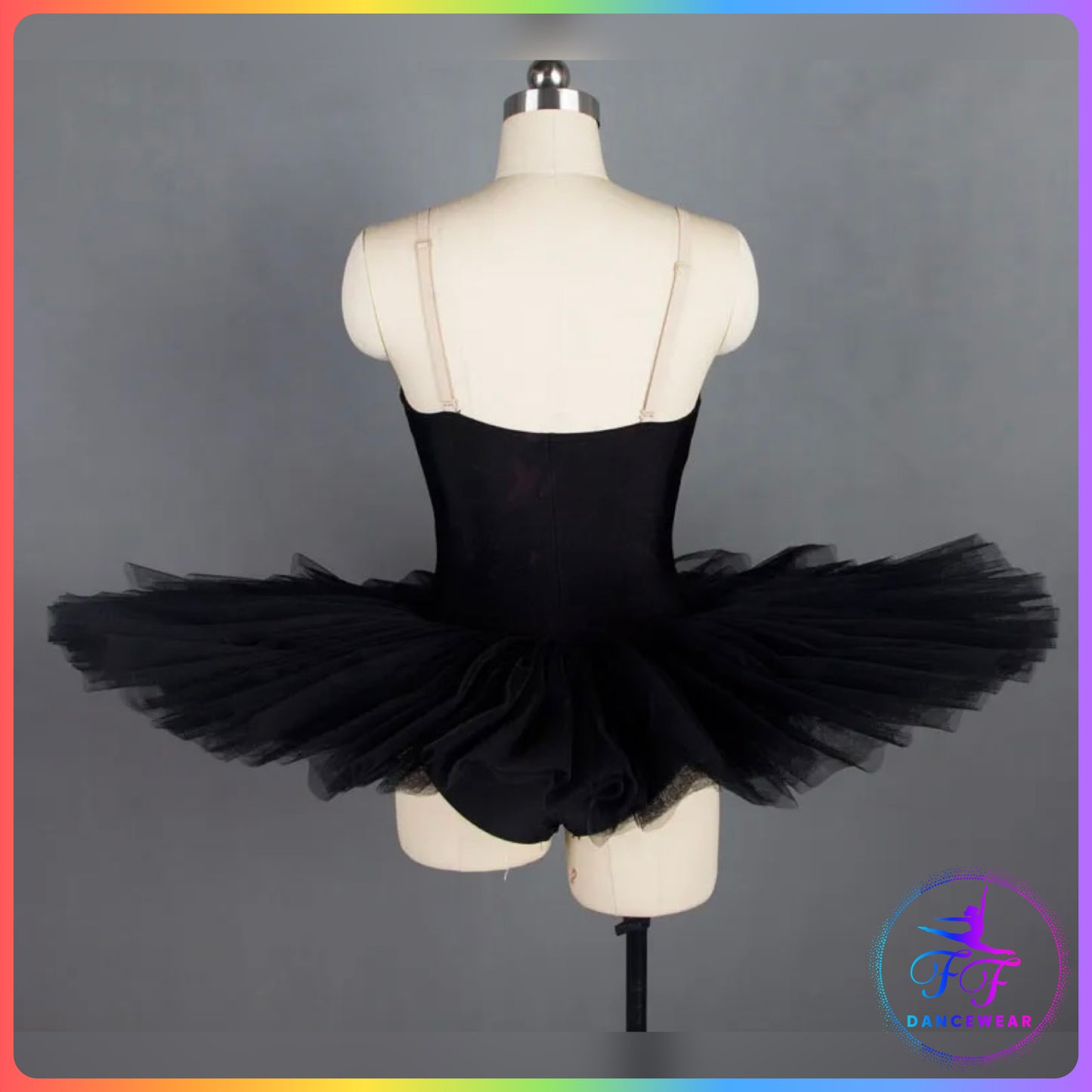 Black Stretch Pancake Ballet Tutu