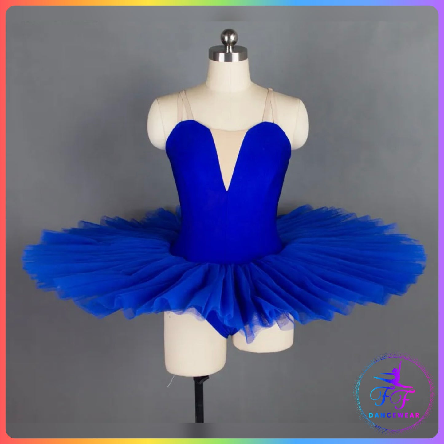 Royal Blue Stretch Pancake Ballet Tutu