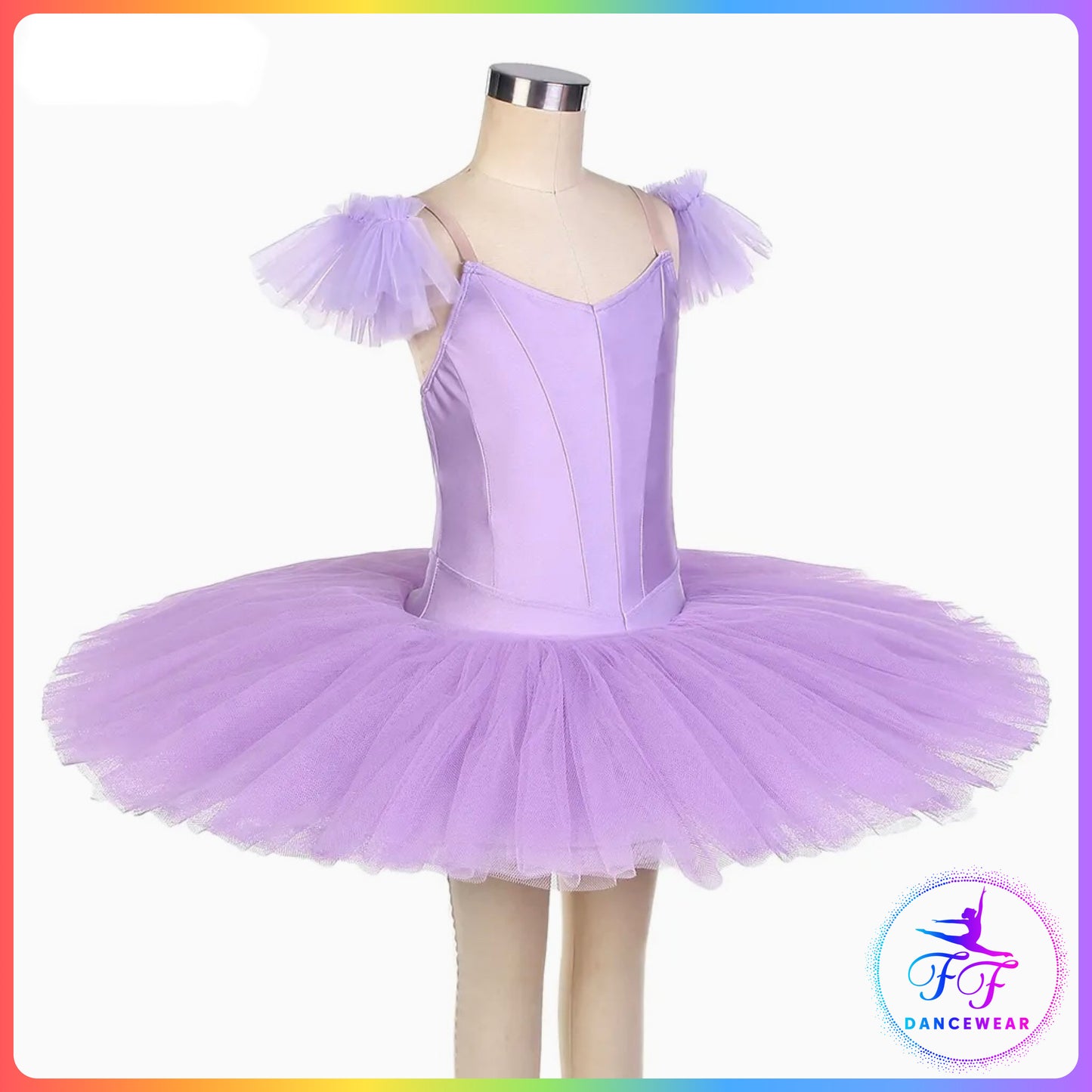 Purple Stretch Pancake Ballet Tutu