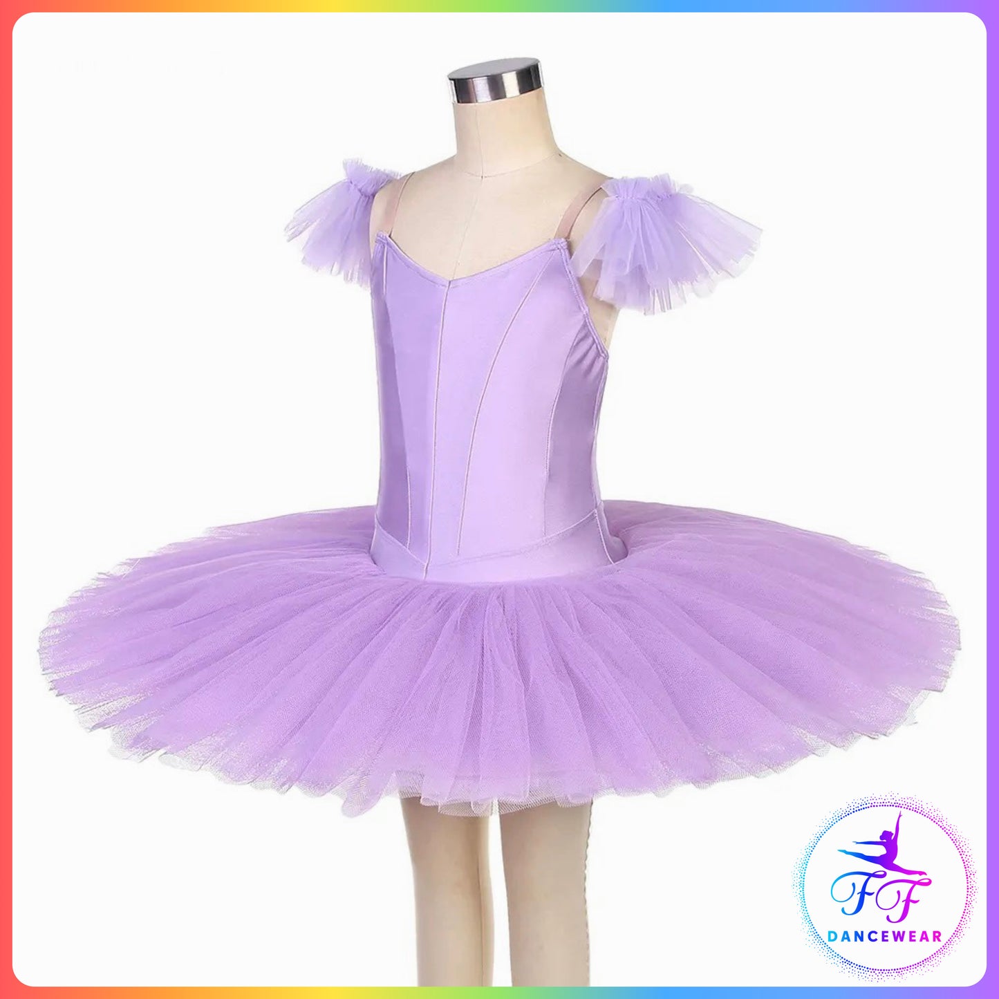 Purple Stretch Pancake Ballet Tutu