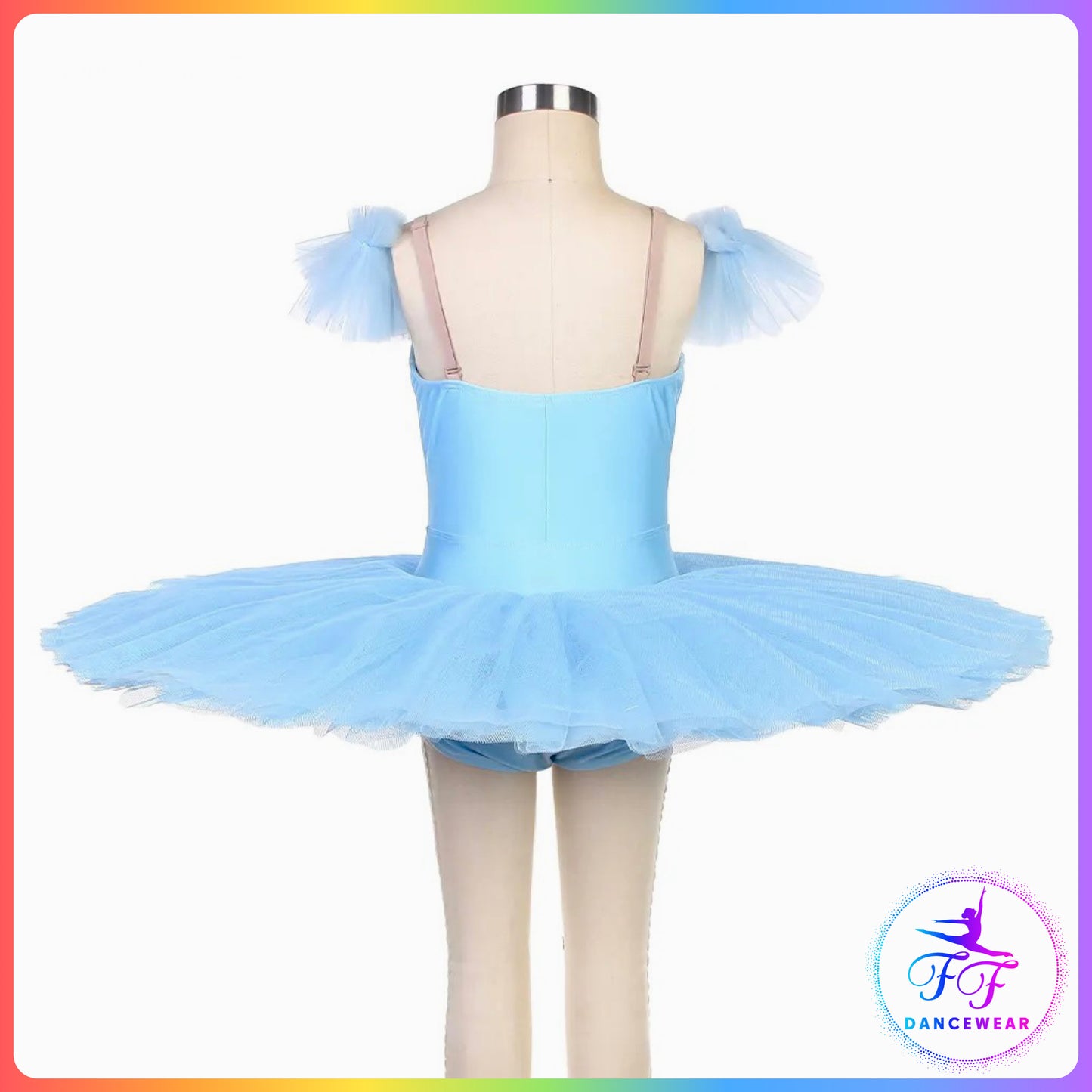 Sky Blue Stretch Pancake Ballet Tutu