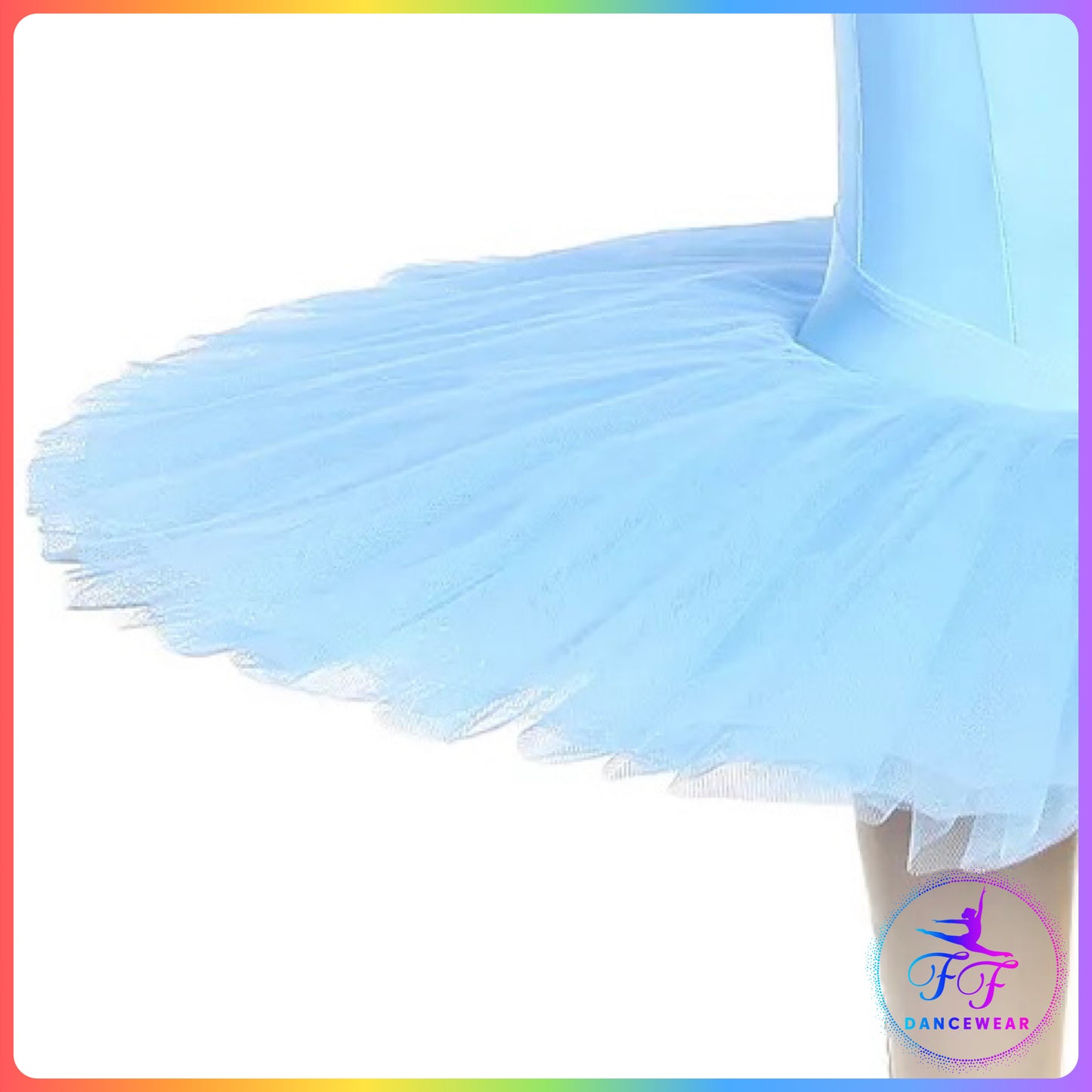 Sky Blue Stretch Pancake Ballet Tutu