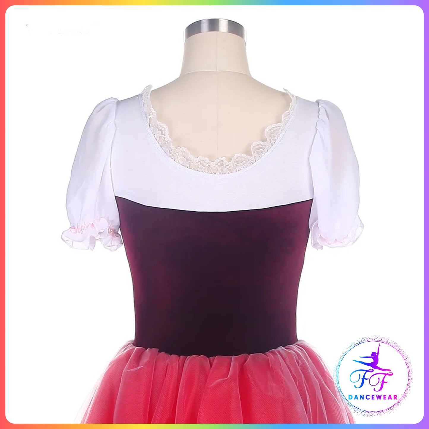 Red Giselle Style Ballet Dress (Child & Adult Sizes)