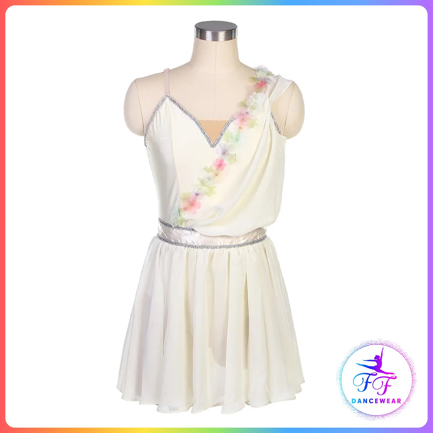 Greek Style Ballet Dress Ivory / Blue / Pink (Child & Adult Sizes)