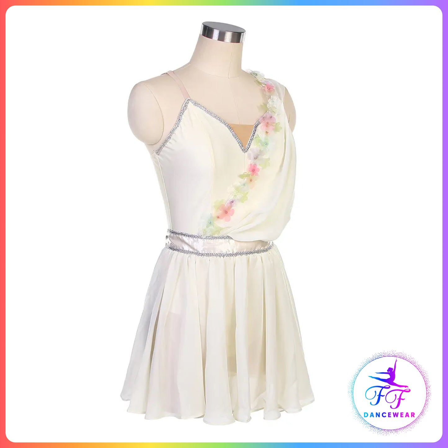 Greek Style Ballet Dress Ivory / Blue / Pink (Child & Adult Sizes)
