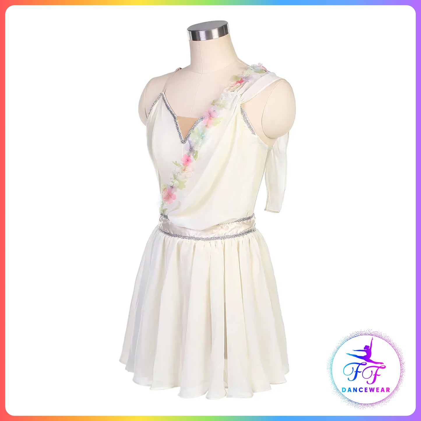 Greek Style Ballet Dress Ivory / Blue / Pink (Child & Adult Sizes)