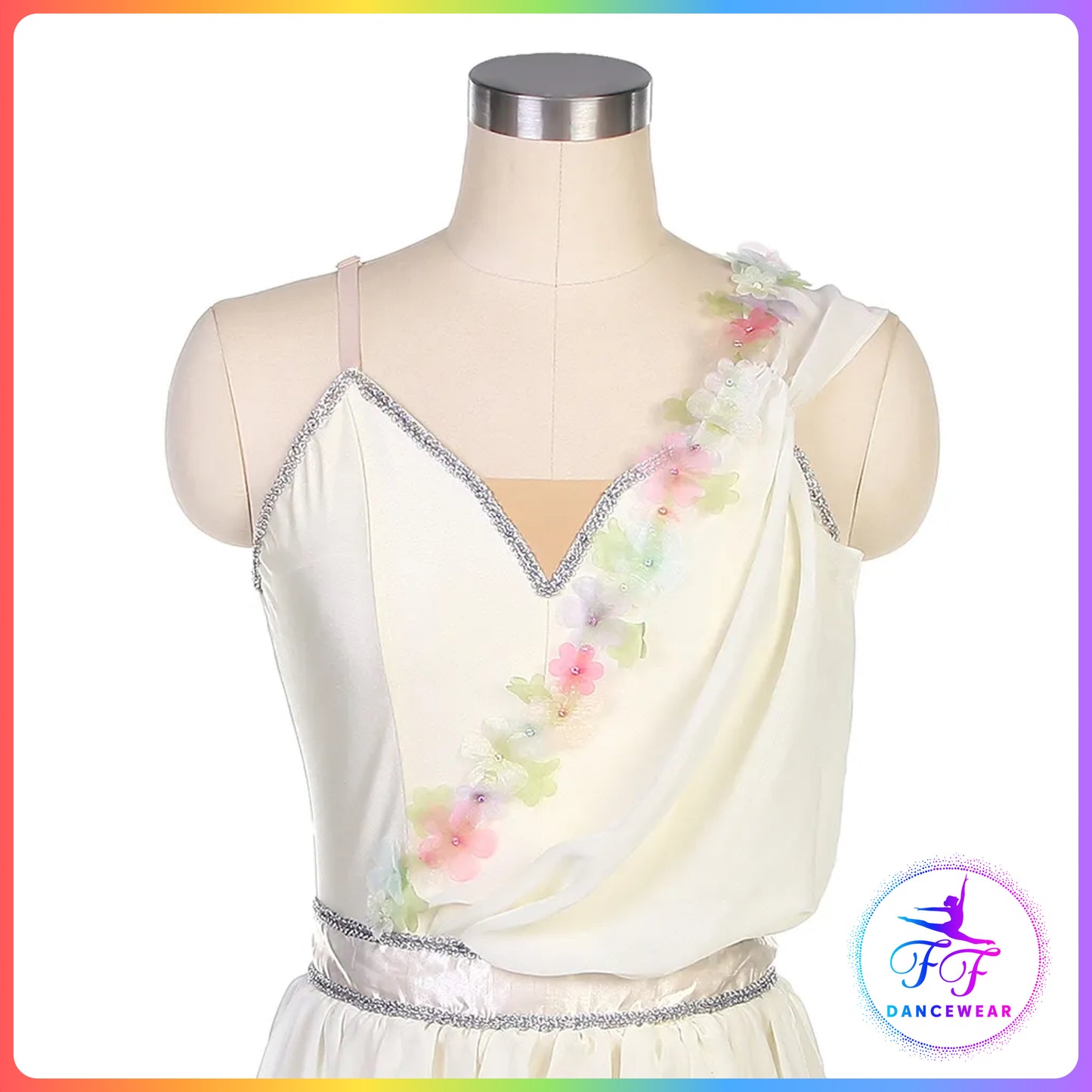 Greek Style Ballet Dress Ivory / Blue / Pink (Child & Adult Sizes)