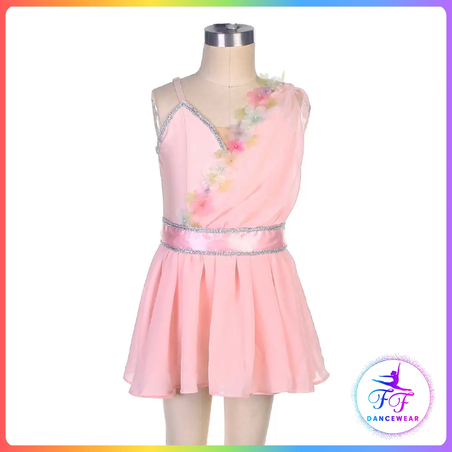 Greek Style Ballet Dress Ivory / Blue / Pink (Child & Adult Sizes)
