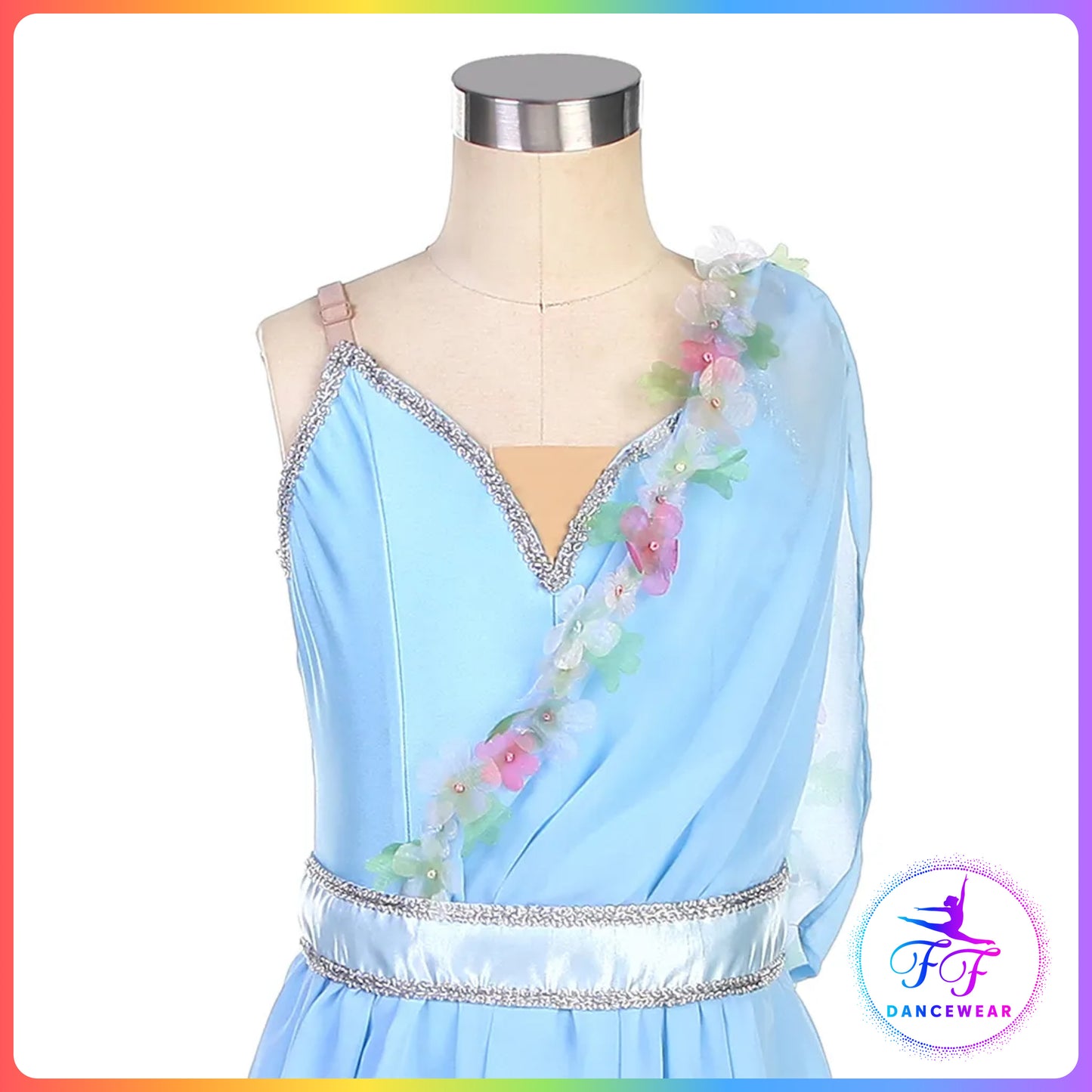 Greek Style Ballet Dress Ivory / Blue / Pink (Child & Adult Sizes)