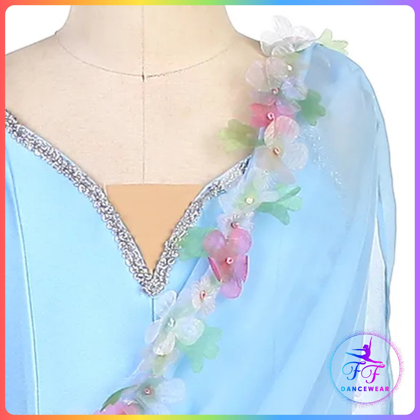 Greek Style Ballet Dress Ivory / Blue / Pink (Child & Adult Sizes)