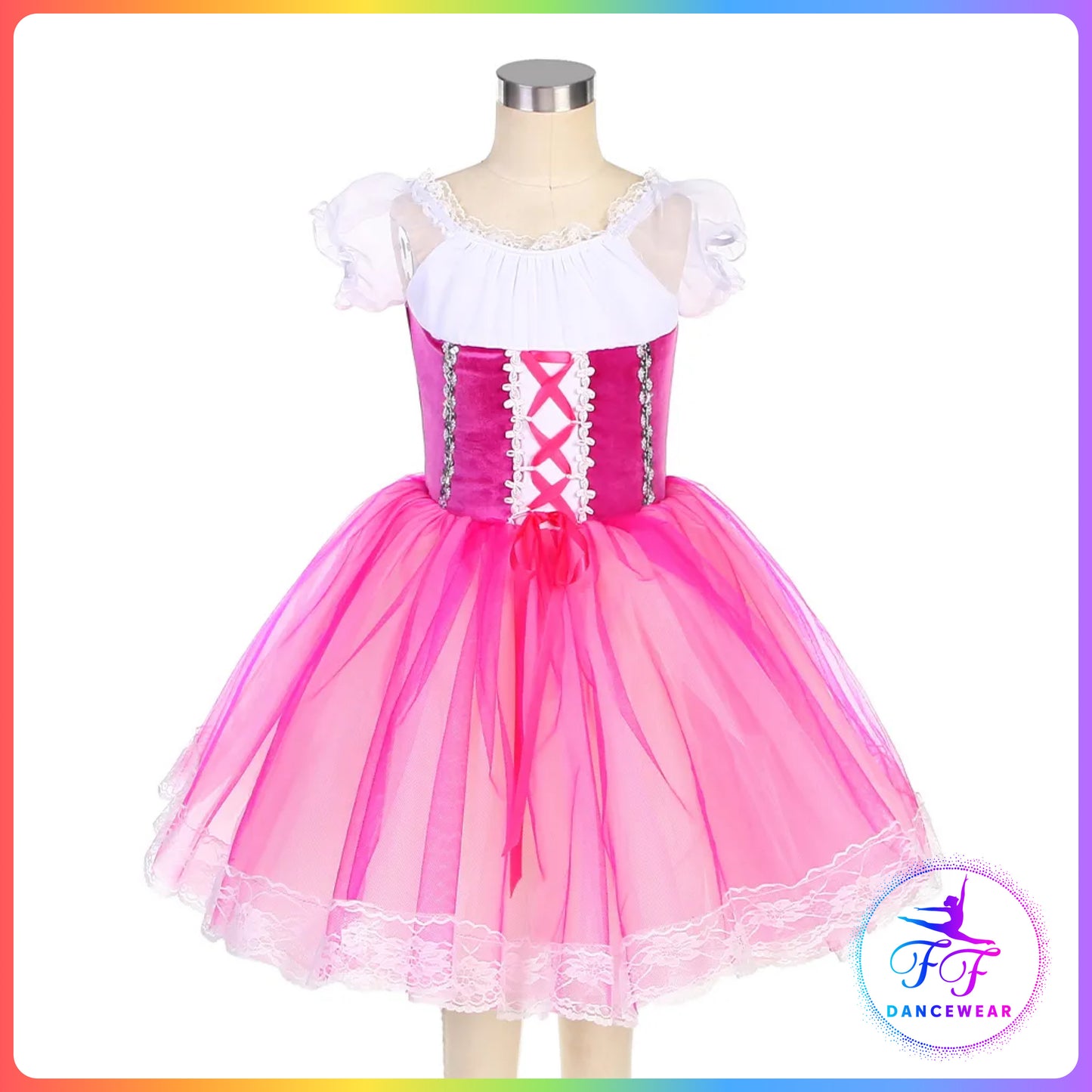 Puff Sleeve Romantic Tutu (Child & Adult Sizes)