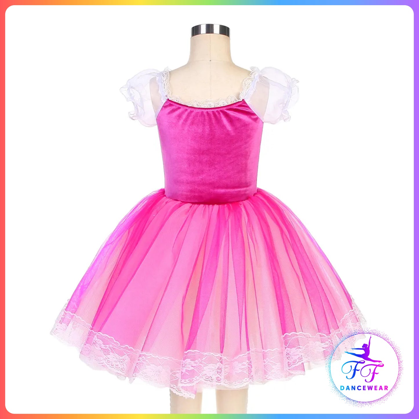 Puff Sleeve Romantic Tutu (Child & Adult Sizes)