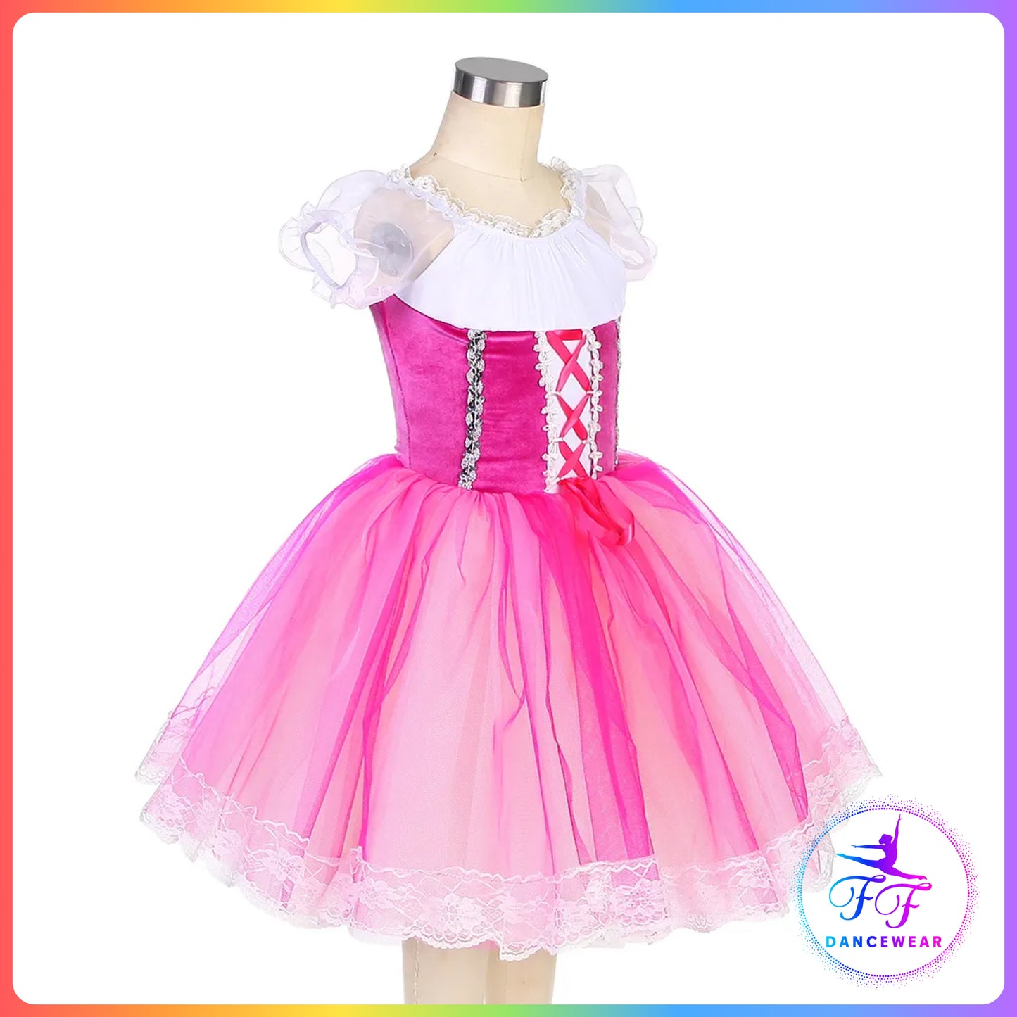 Puff Sleeve Romantic Tutu (Child & Adult Sizes)