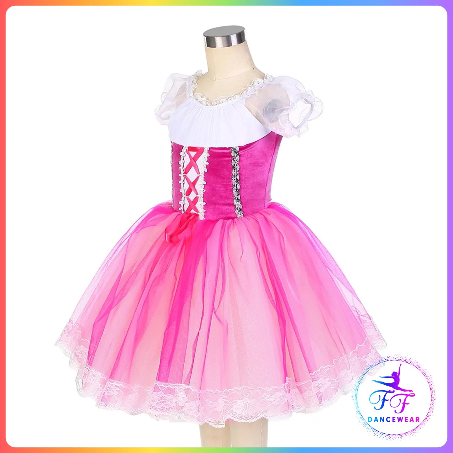 Puff Sleeve Romantic Tutu (Child & Adult Sizes)