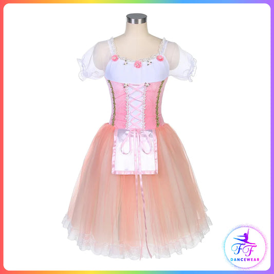 Puff Sleeve Pink Romantic Tutu (Child & Adult Sizes)