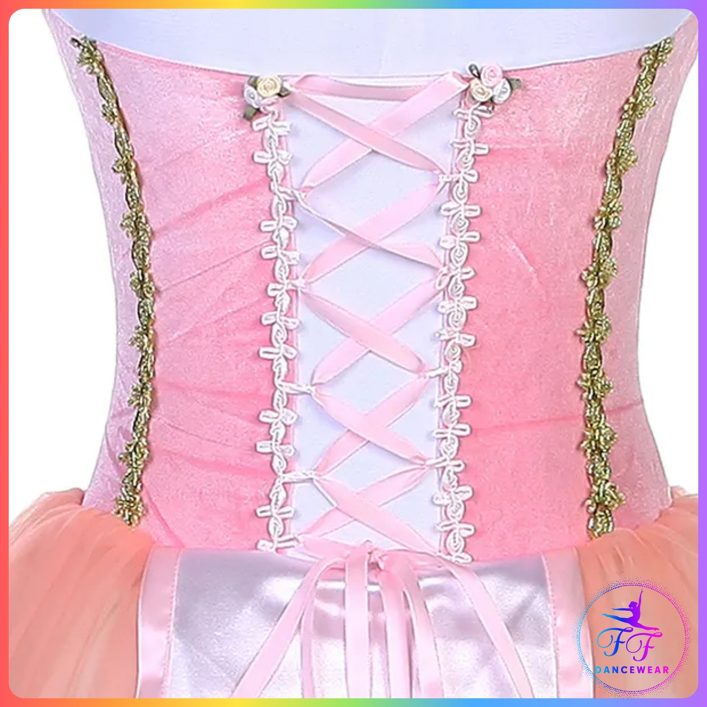 Puff Sleeve Pink Romantic Tutu (Child & Adult Sizes)
