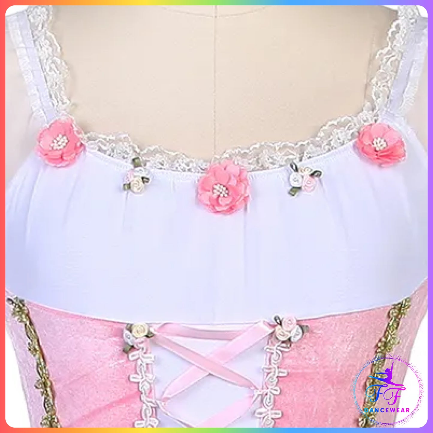 Puff Sleeve Pink Romantic Tutu (Child & Adult Sizes)
