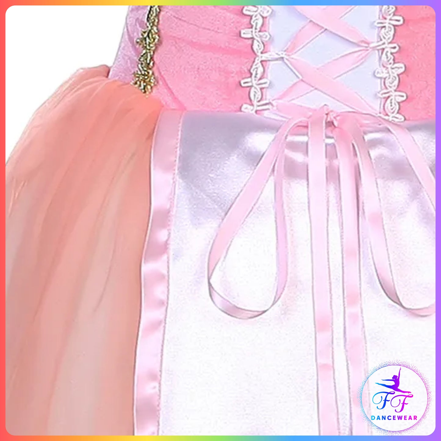 Puff Sleeve Pink Romantic Tutu (Child & Adult Sizes)