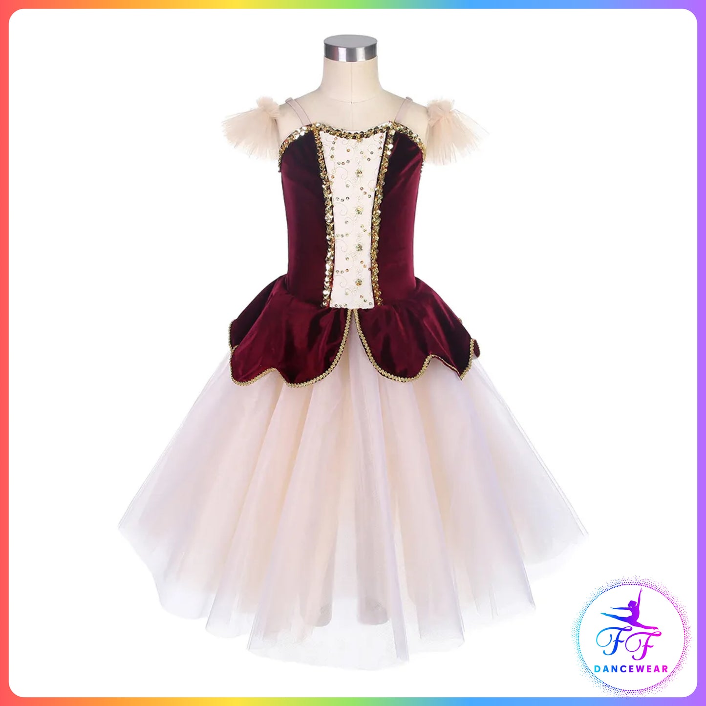Velvet Bodice Romantic Tutu (Child & Adult Sizes)