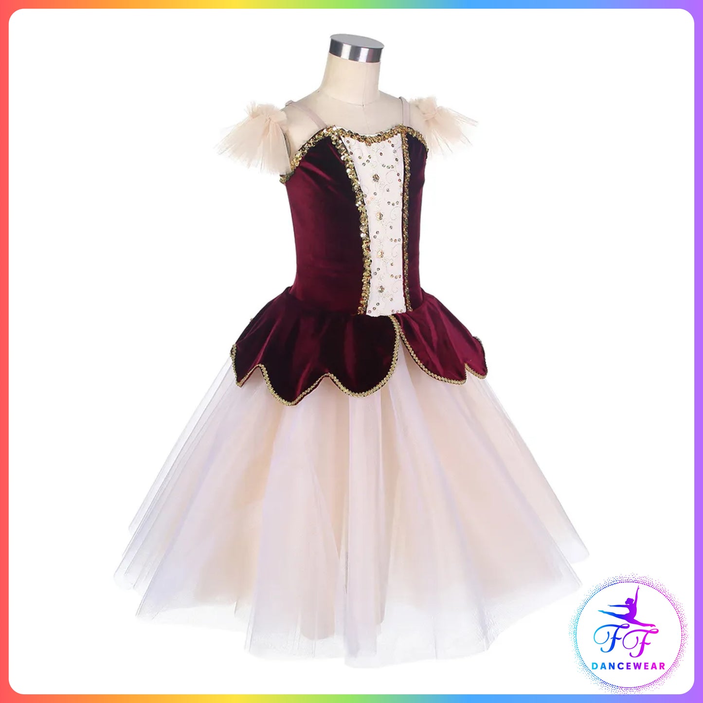 Velvet Bodice Romantic Tutu (Child & Adult Sizes)