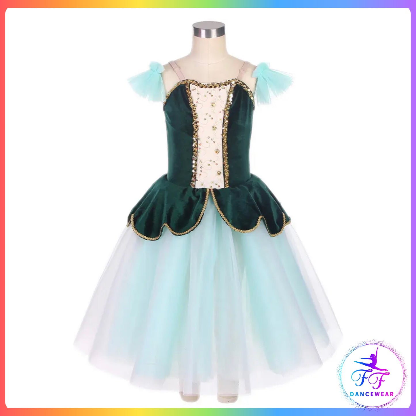 Velvet Bodice Romantic Tutu (Child & Adult Sizes)