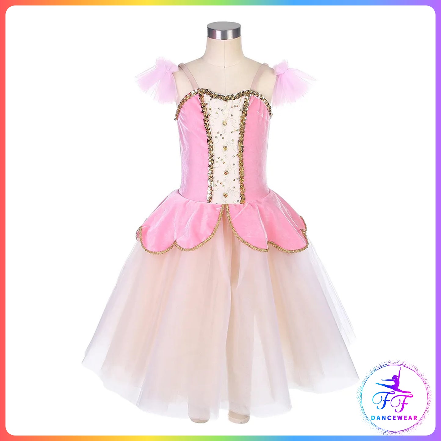 Velvet Bodice Romantic Tutu (Child & Adult Sizes)