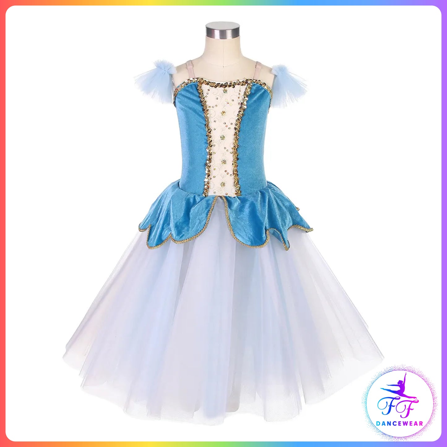 Velvet Bodice Romantic Tutu (Child & Adult Sizes)