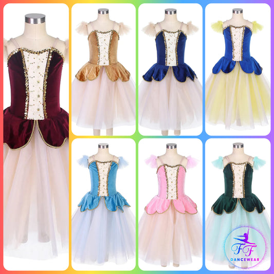 Velvet Bodice Romantic Tutu (Child & Adult Sizes)