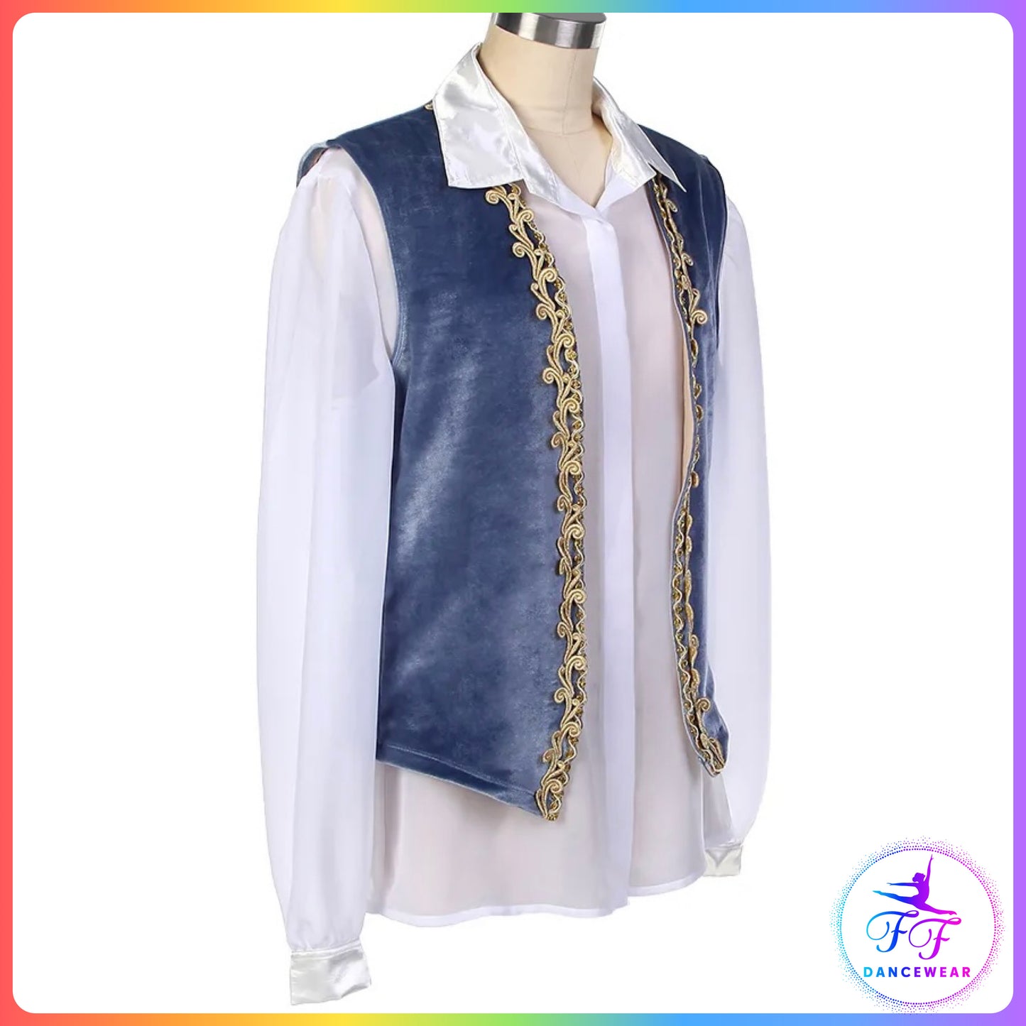 Professional Men's 2 in 1 Ballet Tunic (Child & Adult Sizes)