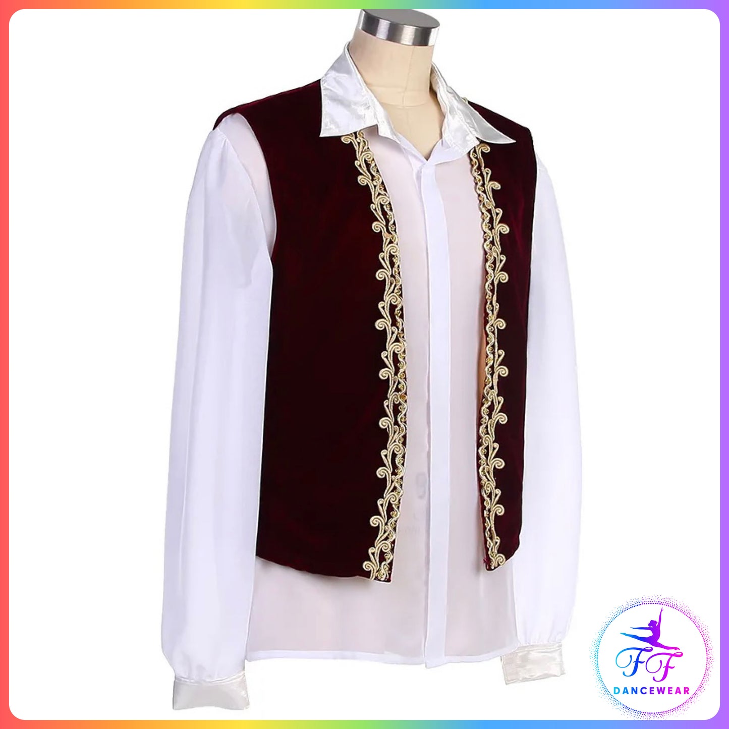 Professional Men's 2 in 1 Ballet Tunic (Child & Adult Sizes)