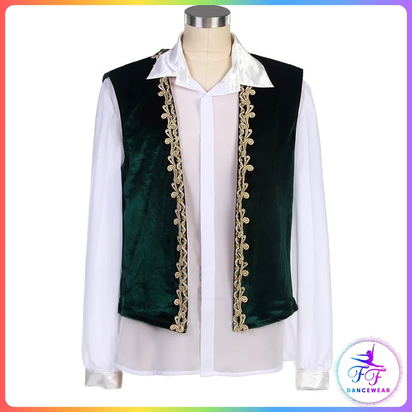 Professional Men's 2 in 1 Ballet Tunic (Child & Adult Sizes)