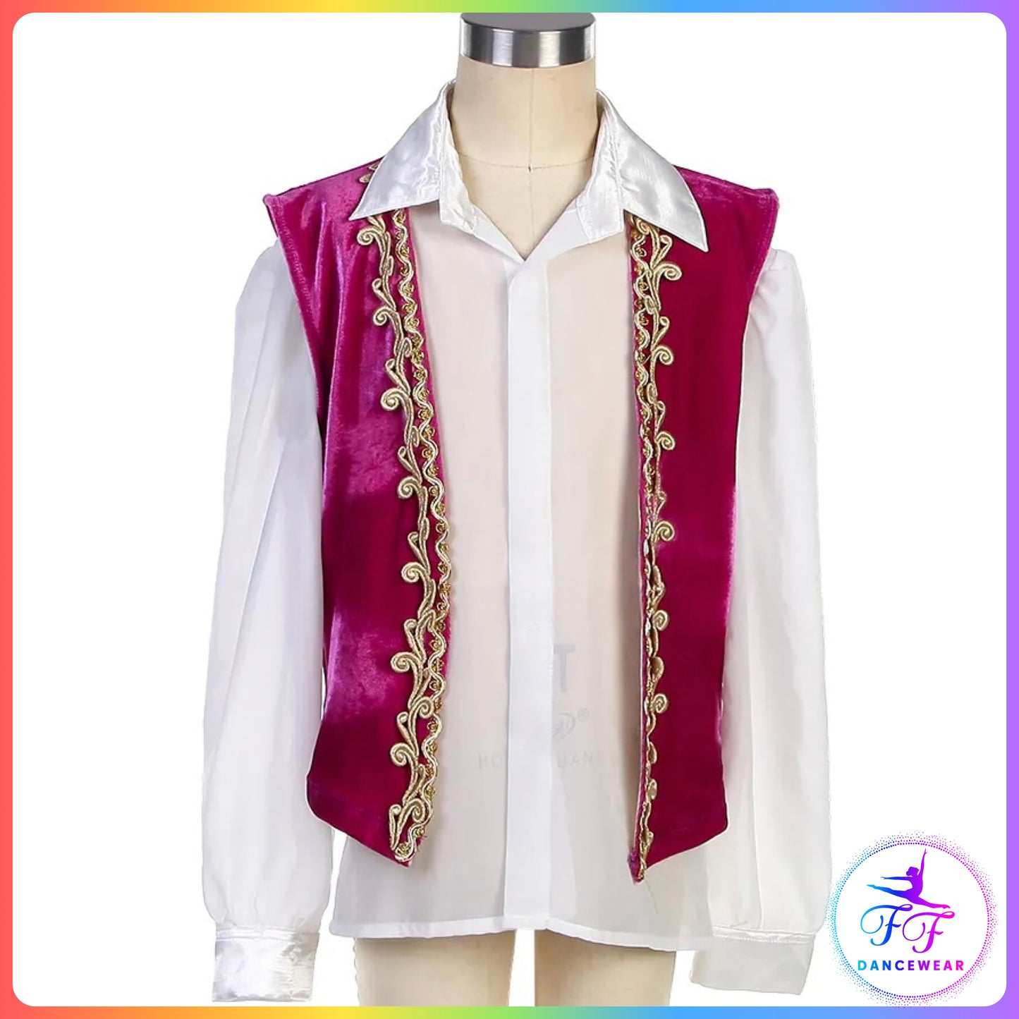 Professional Men's 2 in 1 Ballet Tunic (Child & Adult Sizes)