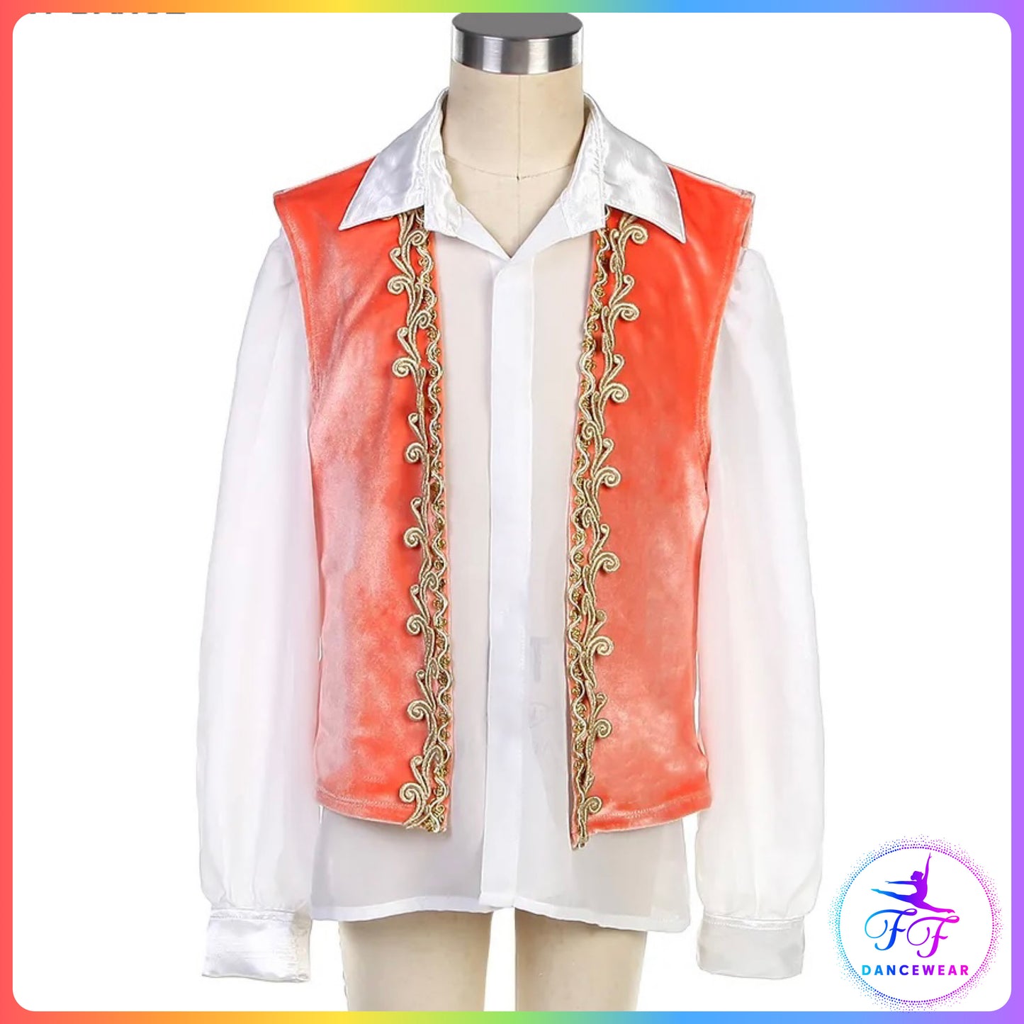 Professional Men's 2 in 1 Ballet Tunic (Child & Adult Sizes)