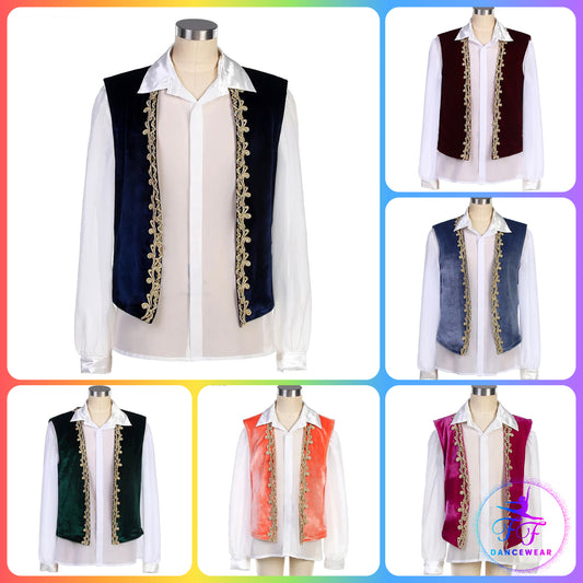 Professional Men's 2 in 1 Ballet Tunic (Child & Adult Sizes)