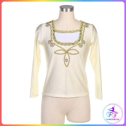 Professional Men's Ivory Ballet Tunic (Child & Adult Sizes)