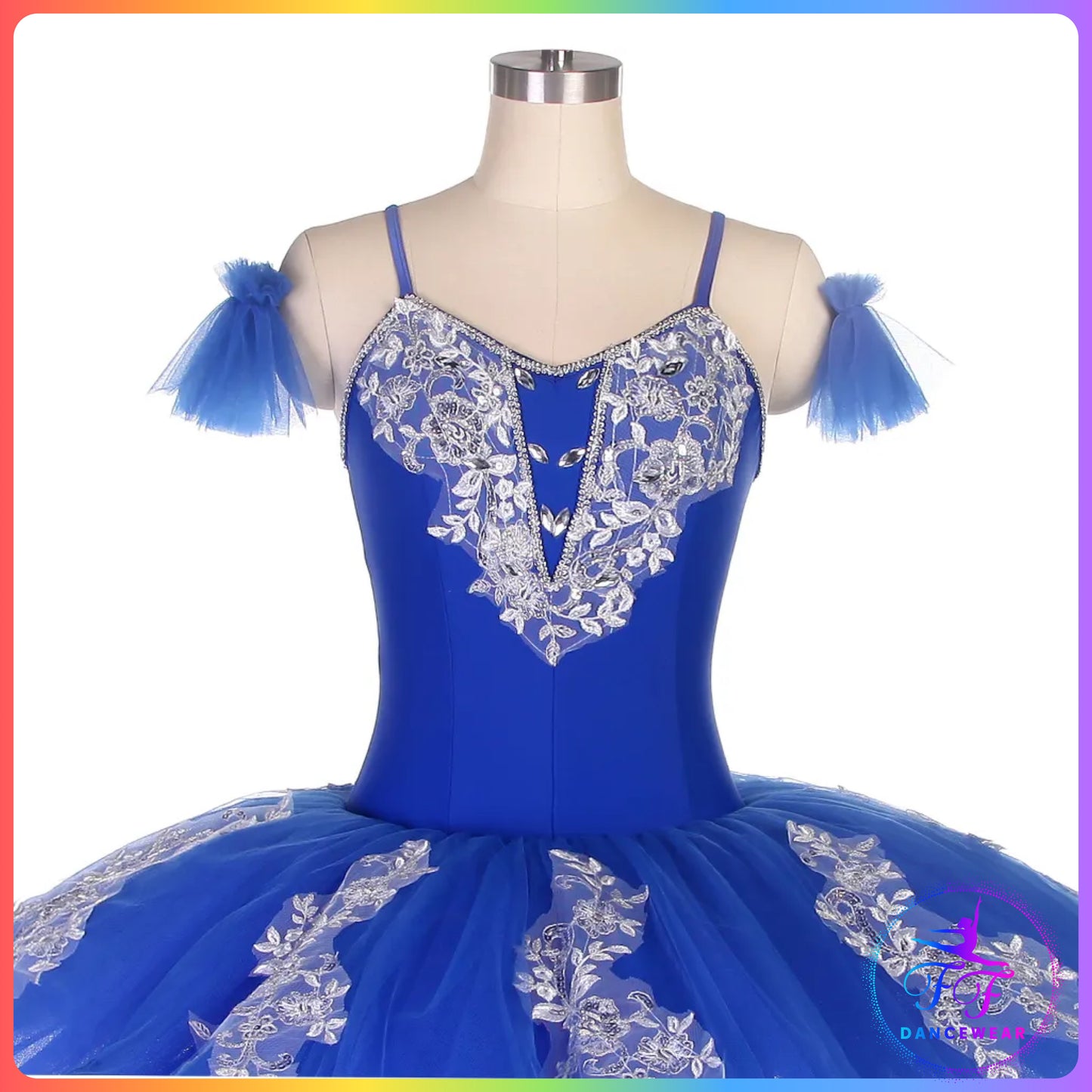 Decorated Bell Ballet Tutu Sky / Blue / Pink / Purple (Child & Adult Sizes)