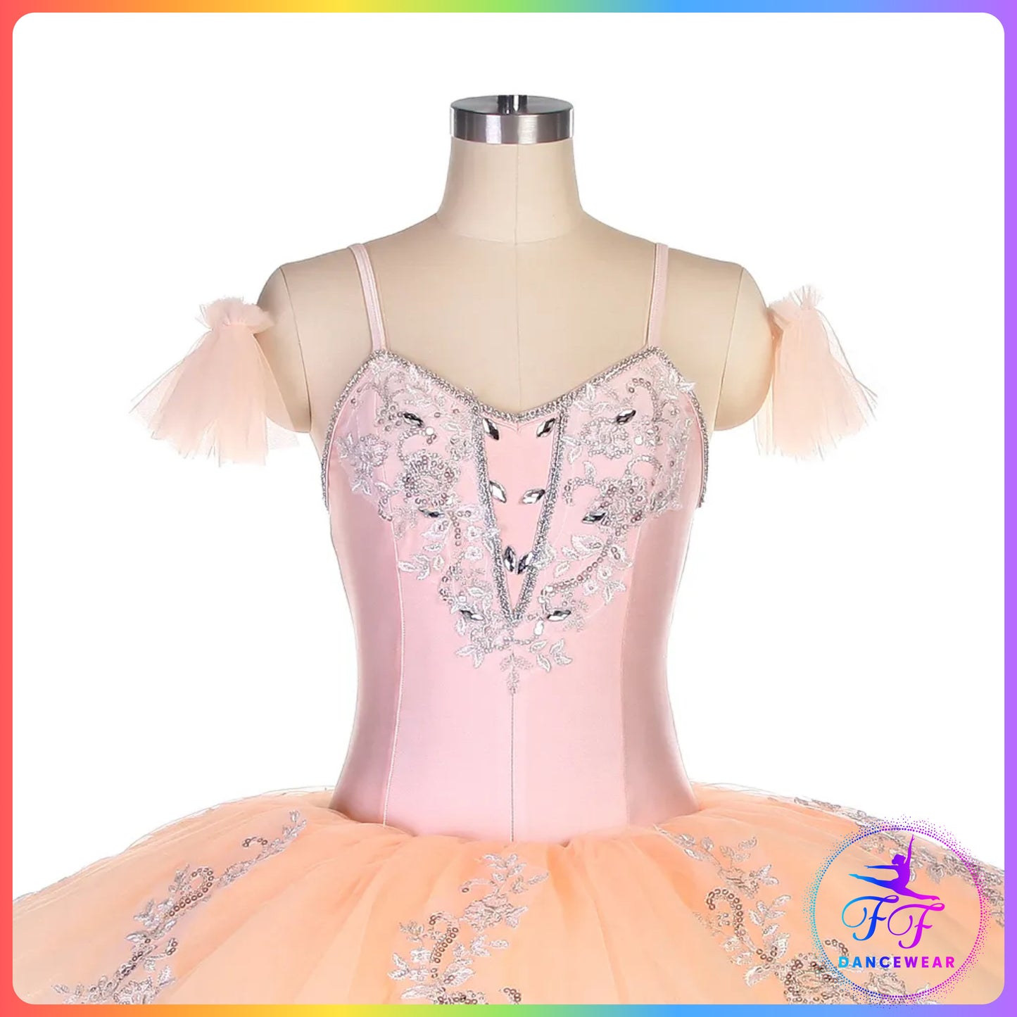 Decorated Bell Ballet Tutu Sky / Blue / Pink / Purple (Child & Adult Sizes)