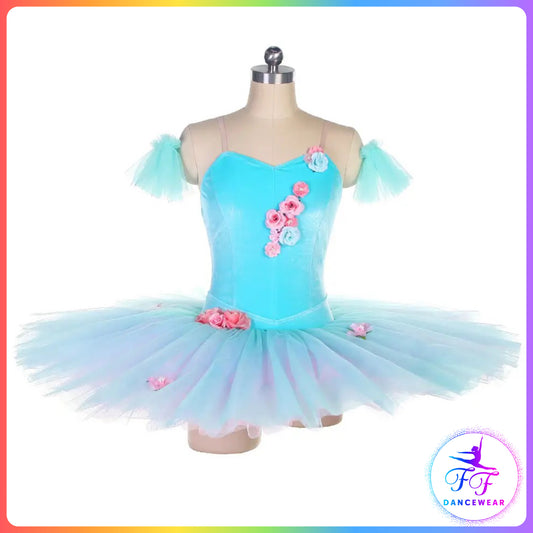 Aqua Velvet Professional Ballet Pancake Tutu (Child & Adult sizes)