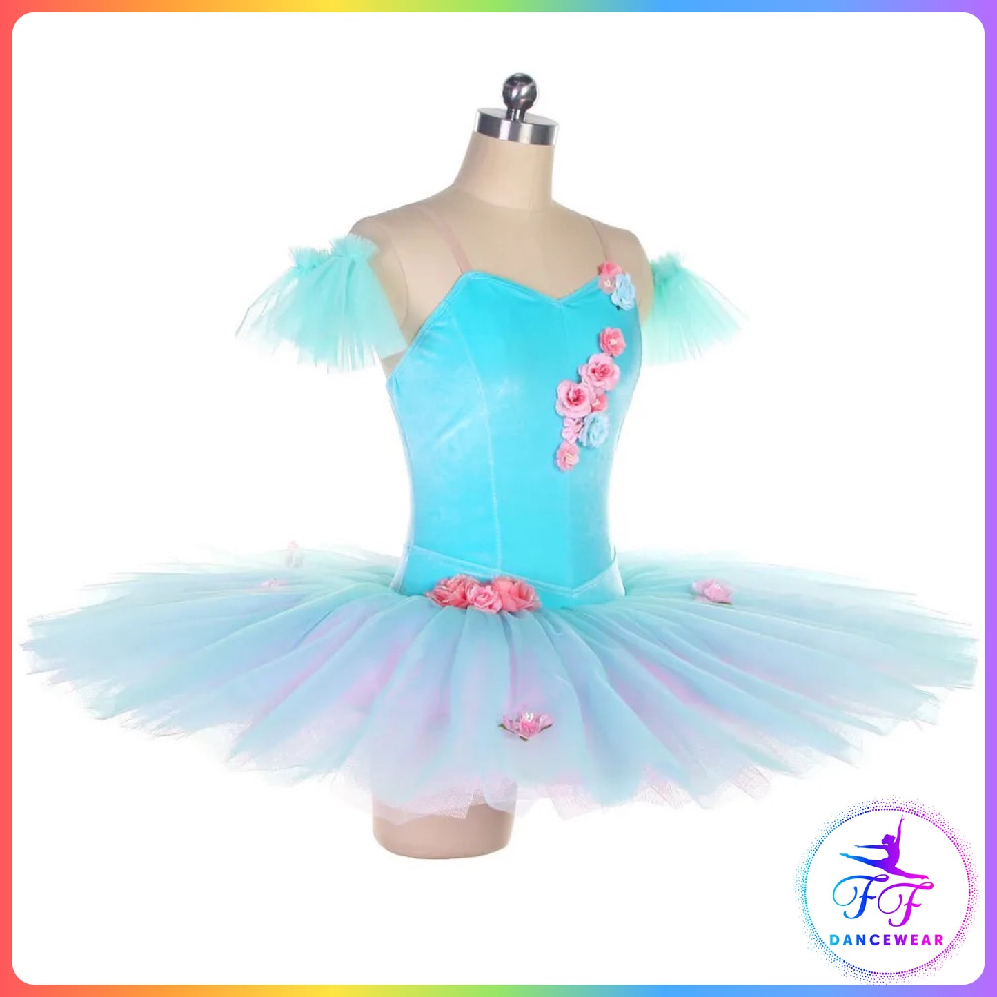Aqua Velvet Professional Ballet Pancake Tutu (Child & Adult sizes)