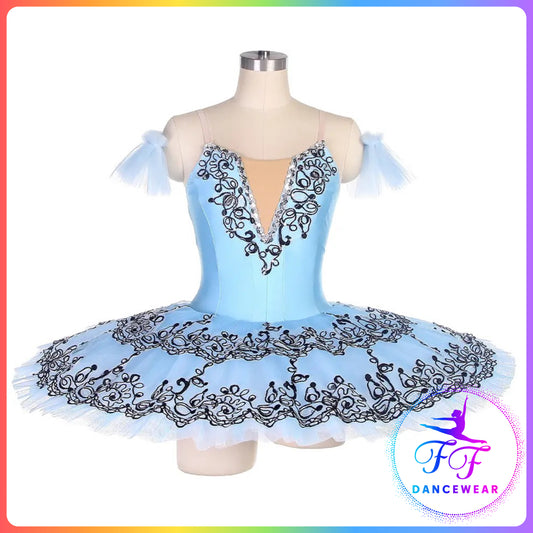 Sky Blue Professional Ballet Pancake Tutu (Child & Adult sizes)