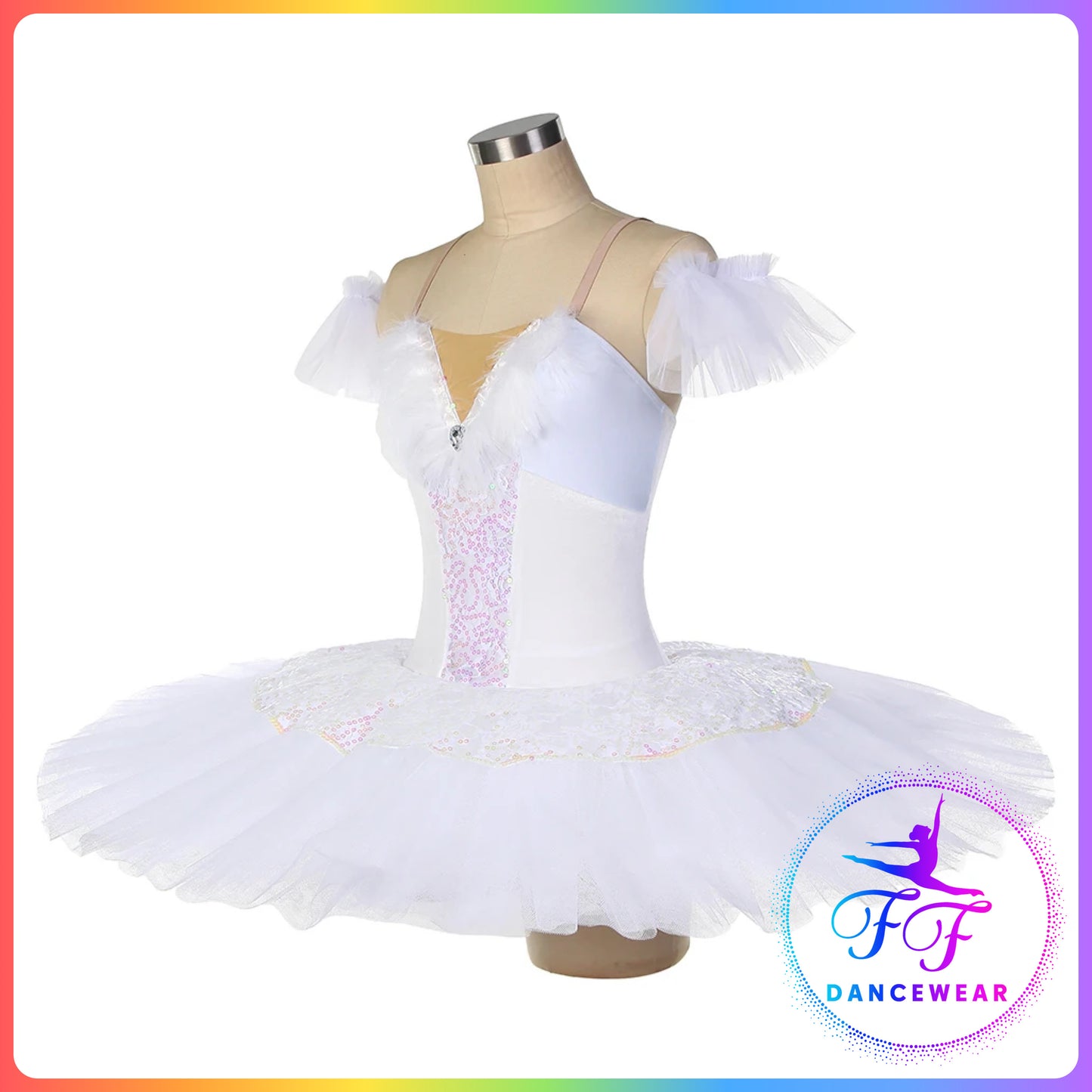 White / Black Swan Professional Ballet Pancake Tutu (Child & Adult sizes)